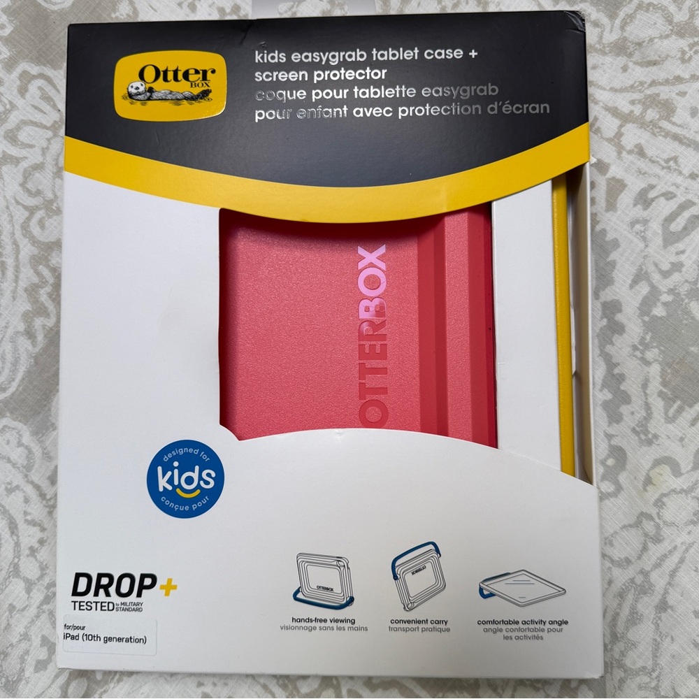 Otter Box case for IPad (10th generation) Designed for kids.